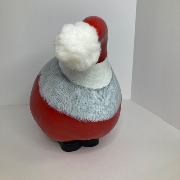 Handpainted Old World Santa Dove Gourd "Peace Goodwill toward Men" 7 x 13" - Picture 5 of 9